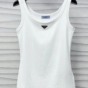 ✨Prada  Women's White Tank Top